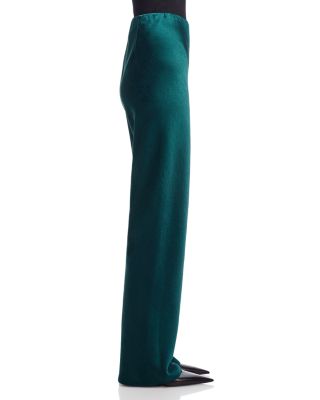 Fluid Satin Bias Pant