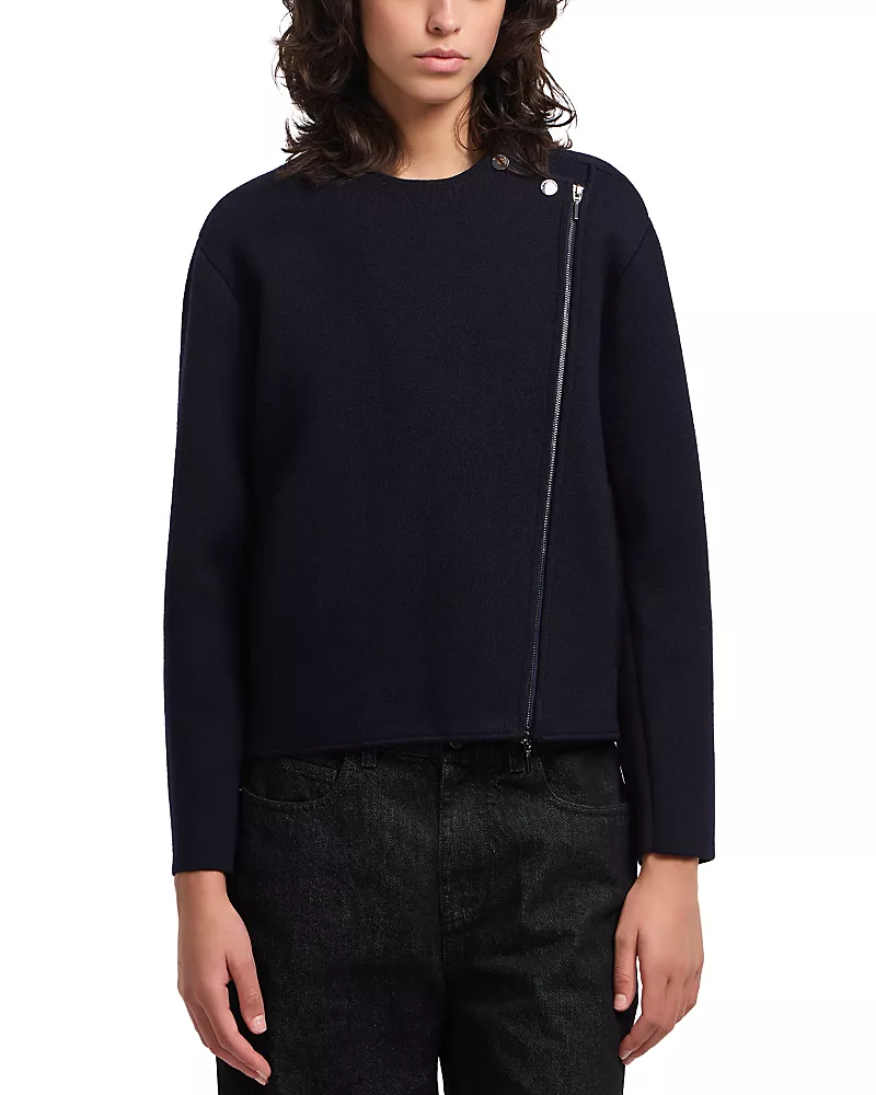 Emporio Armani Wool Double Knit Jacket