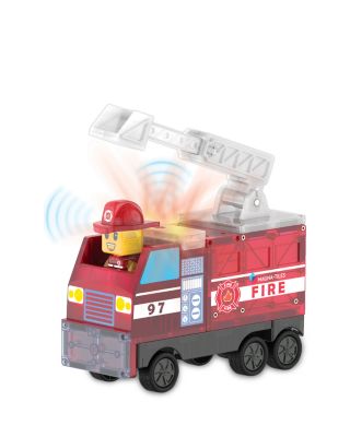 Fire Station Magnetic Construction Set, 50 Piece - Ages 3+