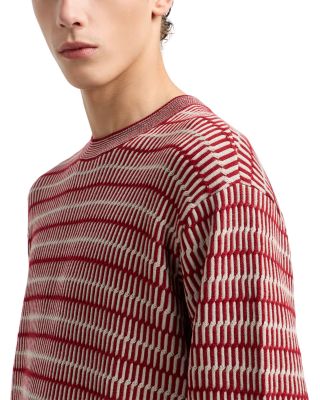 Jacquard Virgin Wool Sweater