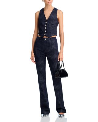 Anderson Metallic Pinstripe Vest