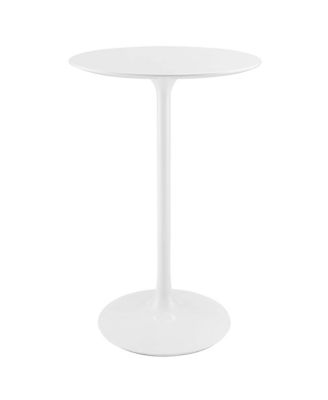 Lippa Round Wood Bar Table