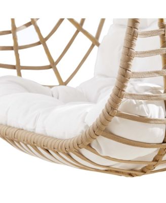 Amalie Wicker Rattan Outdoor Patio Rattan Swing Chair