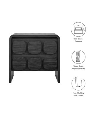 Toscana 2-Drawer Nightstand