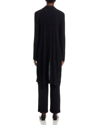 Hatching Pleats Coat