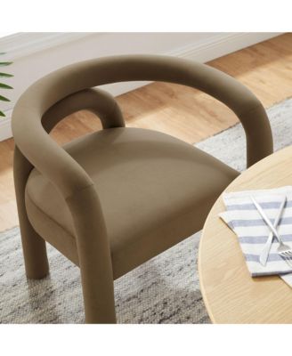 Astrid Performance Velvet Dining Chair