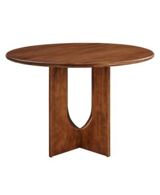Rivian Round 48" Wood Dining Table
