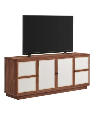Capri 63" Wood Grain TV Console