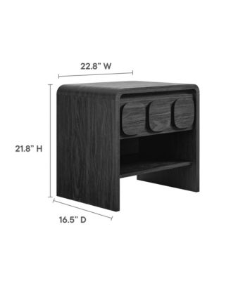 Toscana 1-Drawer Nightstand