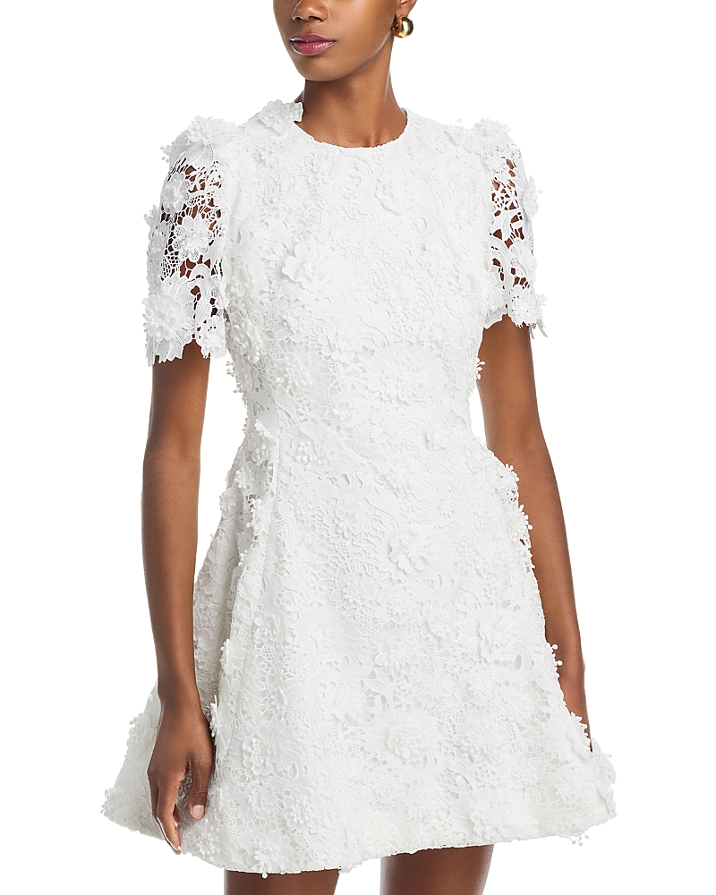 Leo Lin Elyse Mini Dress In White