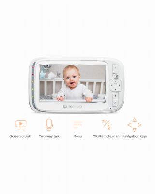 Motorola VM75 5" Video Baby Monitor