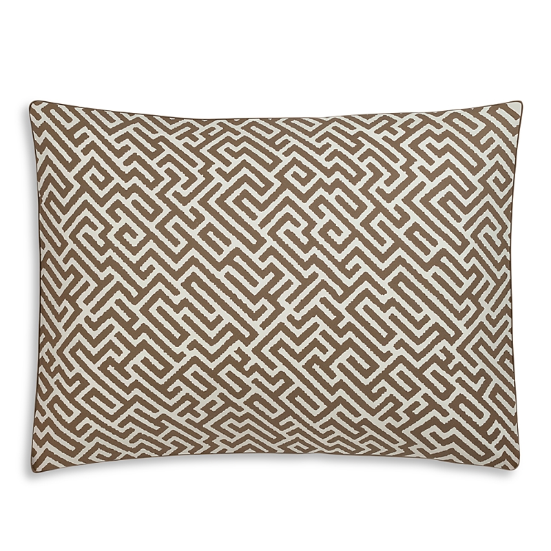 Matouk Gabriel Standard Sham In Brown