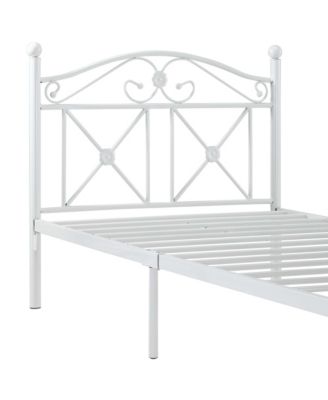 Country Cottage Iron Twin Bed Frame