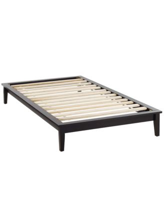 Lodge Wood Platform Bed Frame