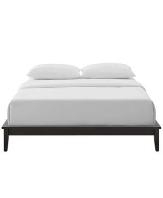 Lodge Wood Platform Bed Frame