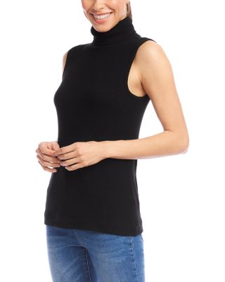 Ribbed Turtleneck Tank