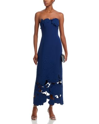 Rayna Appliqu&amp;eacute; Bustier Maxi Dress - Exclusive
