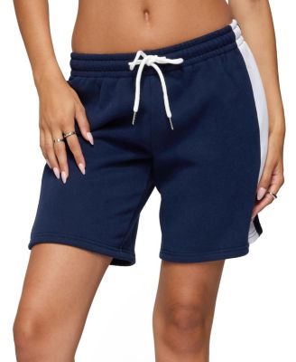 Contrast Nylon Bermuda Shorts