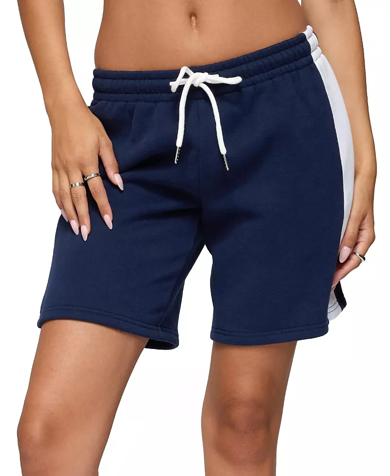 Edikted Contrast Nylon Bermuda Shorts