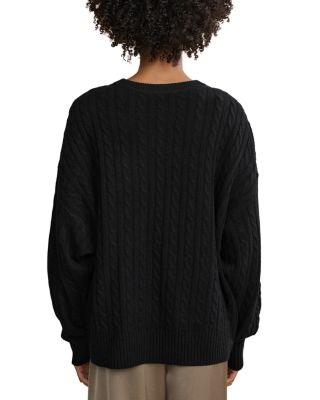 Nell V Neck Wool Cashmere Sweater