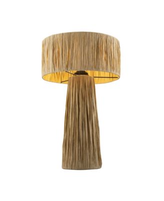  Shelby Raffia Table Lamp