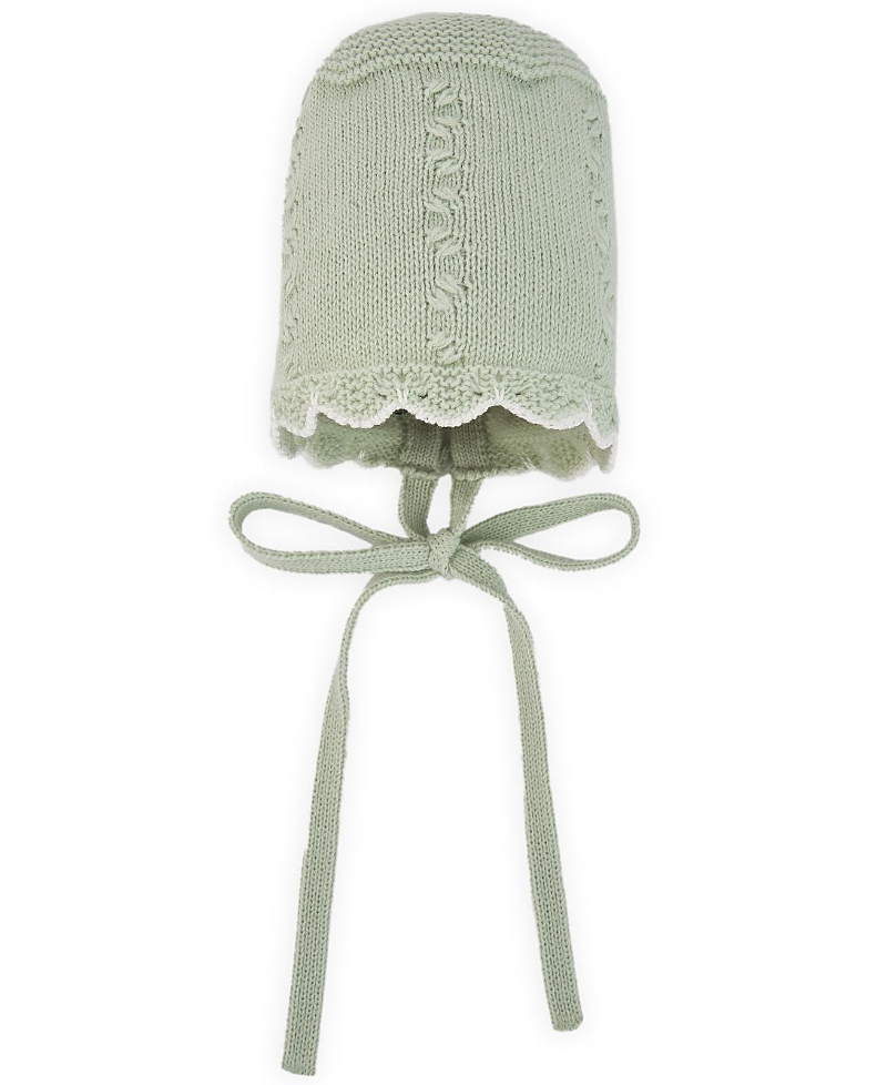 Paz Rodriguez Unisex Minino Bonnet - Baby In Green