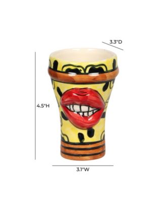  Velma Ceramic Glasses - Set of 4