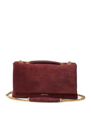 Suede Wedge Bag