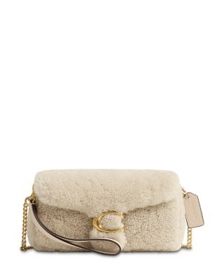 Tabby 19 Shearling Chain Crossbody