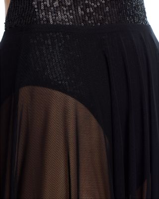 Flared Skirt Swim Cover Up