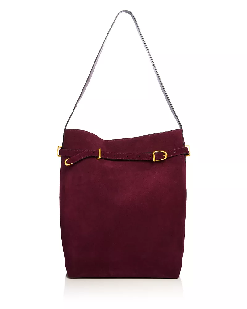 Madewell The Belted Suede Satchel Bag