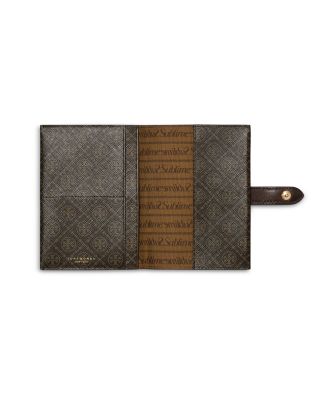 T Monogram Coated Canvas Passport Case