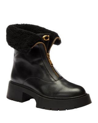 Women's Leah Shearling Lined Platform Boots
