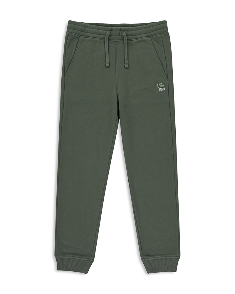 Abercrombie Kids Kids' Essential Fleece Joggers In Green