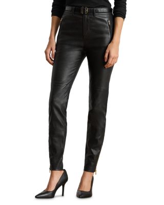 Lambskin Skinny Ankle Pant