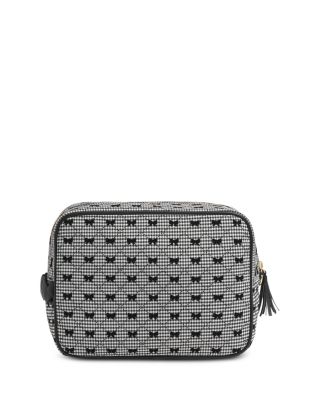 J'adore Bow Jacquard Pouch