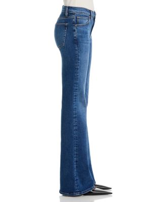 The Icon High Rise Wide Leg Jeans in Foxley