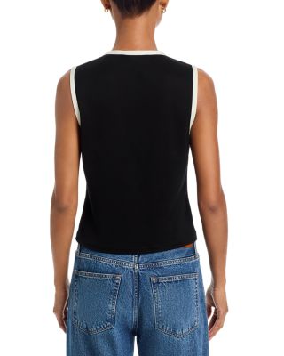 The Keyhole Tie Tank Top