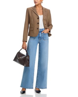 Le Slim Palazzo Modernist Pocket Jeans in Diverge