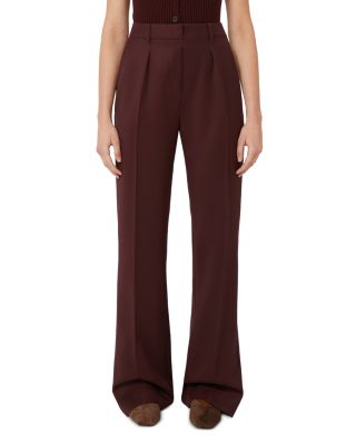 Cannes Cherry Wool Pants