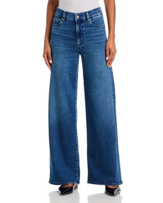Le Slim Palazzo High Rise Jeans in Reign