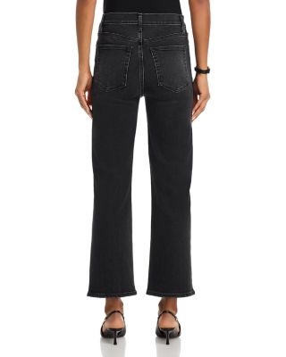Le Sleek Straight High Rise Jeans in Starship