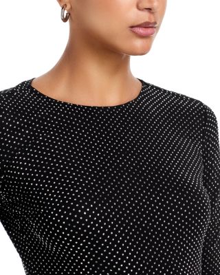 The Rhinestone Jersey Top