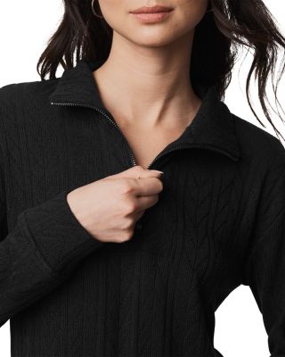 Sweater Soft Quarter Zip Sweatshirt