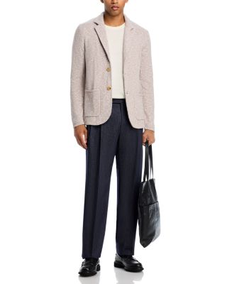 Winter Wool, Cotton &amp; Nylon Moulin&amp;eacute; Sweater Jacket