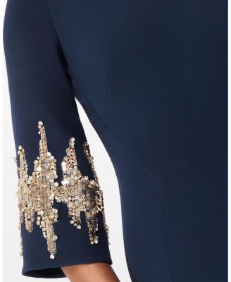 Aster Sequin-Embellished Midi Dress