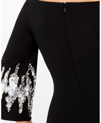 Aster Sequin-Embellished Midi Dress