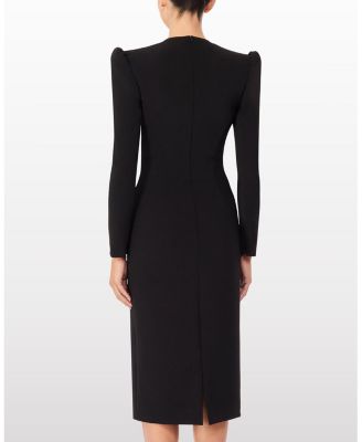 Carina Jewel-Embellished Midi Dress