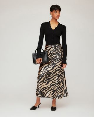 Evy Velvet Maxi Skirt