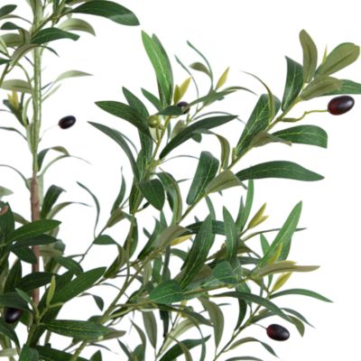 6&#39; Artificial Minimalist Olive Tree